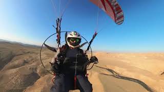 Faran Warp 2 paramotor flight vr