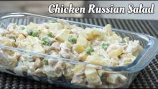 Russian Salad Recipe - Healthy Salad Recipe - Salad Recipe by Kitchen With Alimahonline