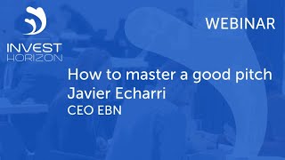 Webinar: How to master a good pitch?