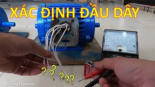 Cách Xác Định Đầu Dây - Cực Tính Động Cơ 3 Pha