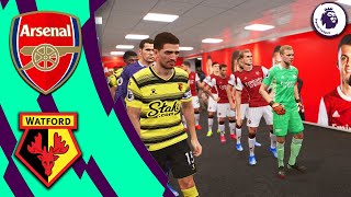 Arsenal vs Watford ● Premier League - Emirates | eFootball 2022 Prediction - PEStation