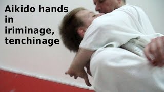 Aikido hand movements in IRIMINAGE and TENCHINAGE, by Stefan Stenudd in 2009