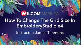 How To Change The Grid Size in EmbroideryStudio e4