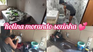 Rotina de mãe jovem morando sozinha 💕