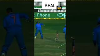 MS DHONI UNBELIEVABLE DIRECT THROW REAL VS GAME | REAL DHONI VS GAME DHONI | SEE HOW DHONI IS ANGRY