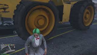 Grand Theft Auto V stashhouse explosive shotgun clearing & Dump getaway