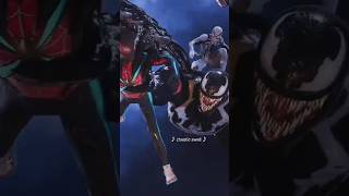 Spider-Man 2. Miles super kicks Venom #shorts #gaming #spiderman