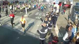 Paris Marathon April 7 - 2013 - Pompiers Salute the Runners