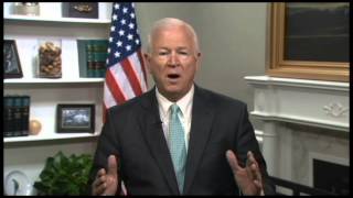 Senator Saxby Chambliss Congratulations Senator Graham on Patriot Award