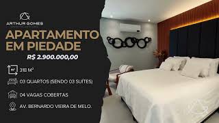 Apartamento de luxo na beira-mar de Piedade, Jab. dos Guararapes - PE