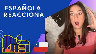 ESPAÑOLA REACCIONA / "Así es el DISNEY de CHILE 🇨🇱🎢" ¡Es increíble! 🤩 #Fantasilandia