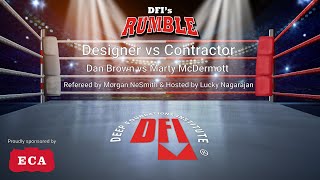 DFI's Rumble: Designer v Contractor