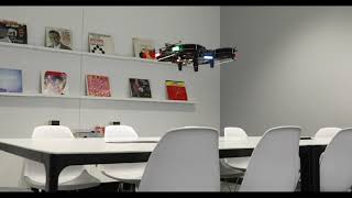 Aertos 120-UVC Drone | Disinfecting an Office Area with UVC Light