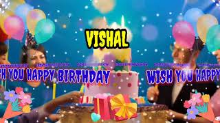 VISHAL Happy Birthday Song//happy birthday song with name