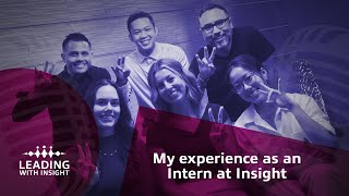 My Experience as an Intern at Insight