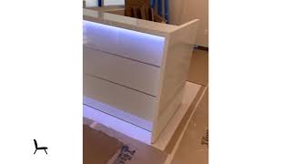 Valde Reception Desk by MDD Office Furniture