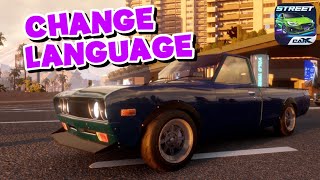 How To Change Language in Carx Street