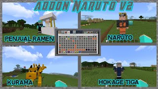 ADDON NARUTO V2 MCPE 1.16 | ADDON MCPE TERBAIK | ADDON NARUTO MCPE