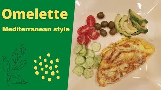 Mediterranean omelette (quick and easy) - املت مدیترانه ای