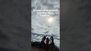 Couples that workout together stay together #couple #couplegoals