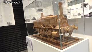 Museo Nacional Ferroviario argentino. Primera parte de la recorrida