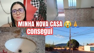 TOUR PELA MINHA NOVA CASA 😭🙌 ALUGUEI UMA CASA MAIOR 🤍