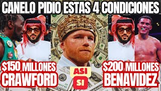 TURKI AL-ALSHIKH AMENAZA al CANELO ALVAREZ| PINESALO y estas son las CONDICIONES que PIDE CANELO