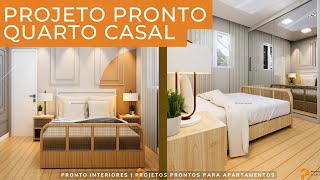 Quarto de Casal para Apartamento Pequeno | 312