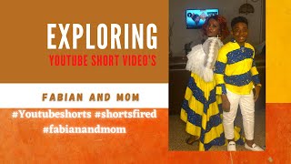 Fabian and Mom Fantastic African Fabrics Authentic African fabrics #shortsfired #shortvideos #shorts