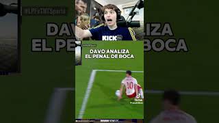 DAVOO ANALIZA EL PENAL COBRADO EN BOCA - HURACÁN #shortsvideo #futbol #bocajuniors #viralvideo #boca