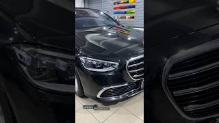 MB S-class w223 подбор и замена оригинального лобового стекла +7(925)744-36-31 #mercedes #w223