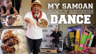 MY SAMOAN FAMILY REUNION DANCE + Hawaiian BBQ  & ROSS SHOPPING HAUL // 🇺🇲 Travel Vlog #195