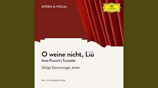 Puccini: Turandot - O weine nicht, Liù (Sung in German)