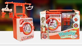 Musical Washing Machine 🤩 | Unboxing And Review | Peephole View Toys