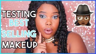 Trying Out Best Selling Makeup From Sephora & Ulta | New Year's Eve Makeup