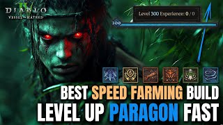 BEST FARMING BUILD TO LEVEL UP PARAGON - Spiritborn Build Guide Diablo 4 Vessel of Hatred