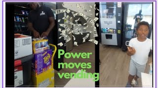 #powermoves💪🏿me and my business partner restocking our locations 💰🎯💯🏋🏾‍♂️