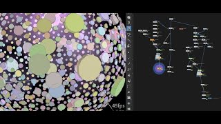 FREE: RBD Desks on Expanding Sphere with Internal Smoke Simulation