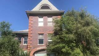 BACKWOODS USA - Abandoned Historic School Destroyed By Tornado Midwest Urban Rural Exploration Urbex