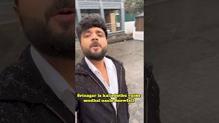 1st day of Snowfall in Srinagar ❄️ | Enga poren nu theriyuma? | Leo Movie | Kashmir Weather #shorts