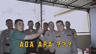 ADA APA ❓❓❓ ROMBONGAN TNI INI MASUK KE POLRES