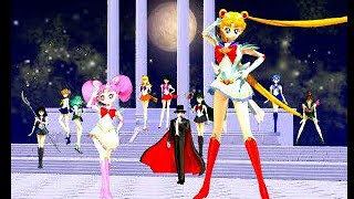 Pretty Guardian Sailor Moon Super S PSX Opening(Tested on RetroArch)