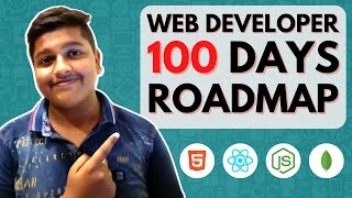 Web Development Complete Roadmap for 100 days 🔥🔥 | How to become a Web Developer in 2022?