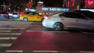 New York City up=close - police action on Third Avenue, November 17, 2024