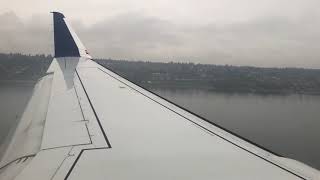 SkyWest ERJ-175 Landing Portland KPDX