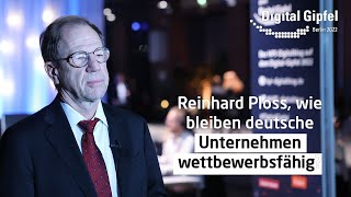 Reinhard Ploss: Ohne MINT-Absolventen ist Deutschland nicht wettbewerbsfähig | Digital-Gipfel 2022