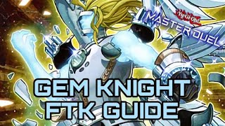 Yu-Gi-Oh! Master Duel Gem-Knight FTK Platinum 1 Gameplay