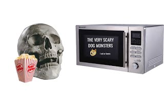 Larry the Skeleton watches a horror movie on his microwave /// 2nd day of Doot