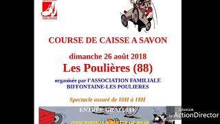 Course de caisse à savon de LES POULIERES