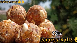 oats energy balls 🤤 for school kids/ cook with Sara/No sugar/ easy to make